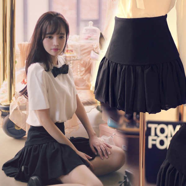 ファッションショップAya☆プリーツ・フレアー・ミニスカート