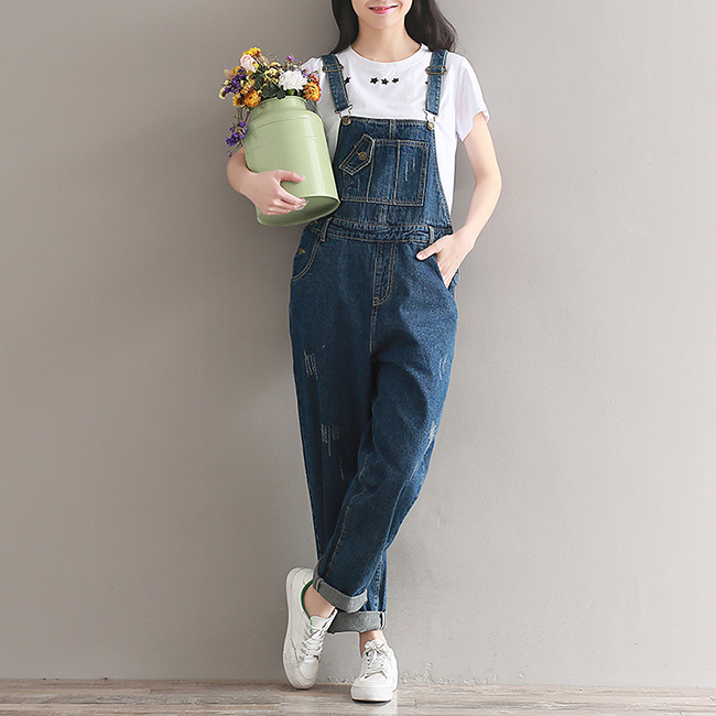 ファッションショップAya☆デニム・オーバーオールパンツ